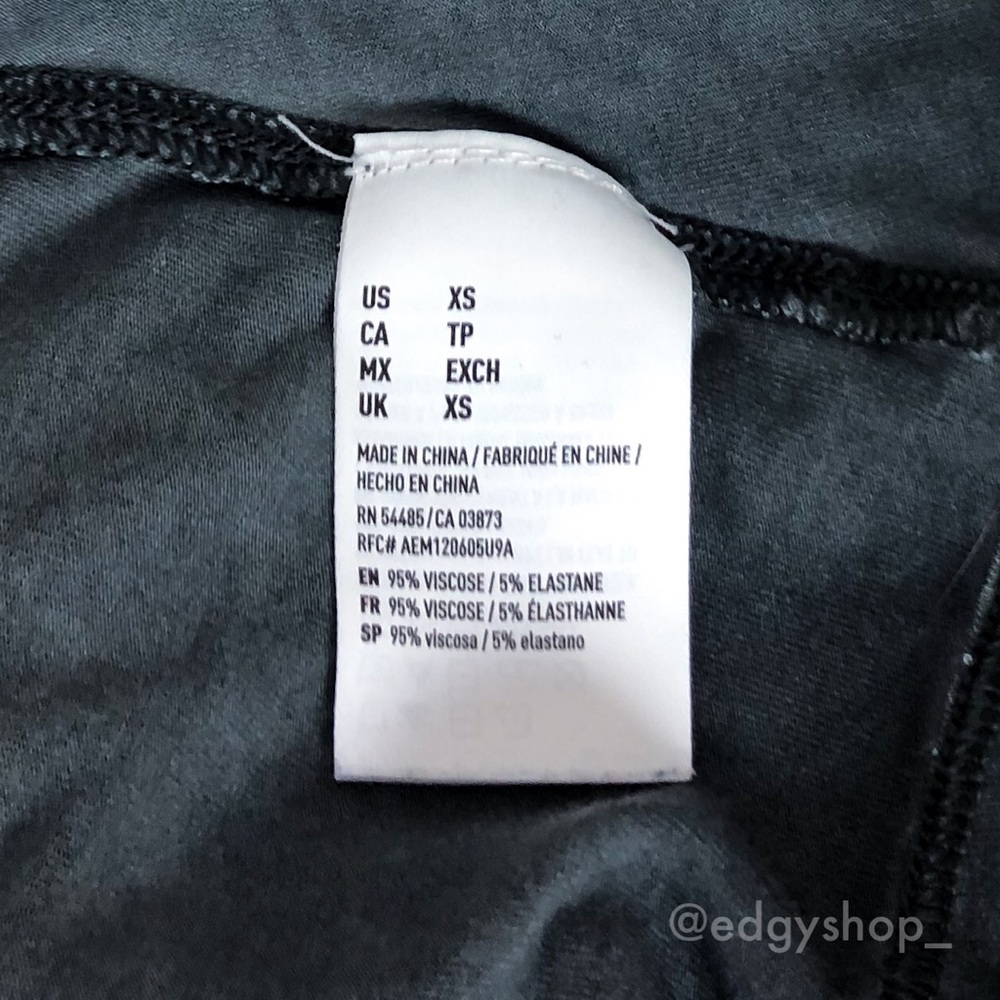 American Eagle | Soft & Sexy Cross Back T-Shirt - Picture 4 of 7